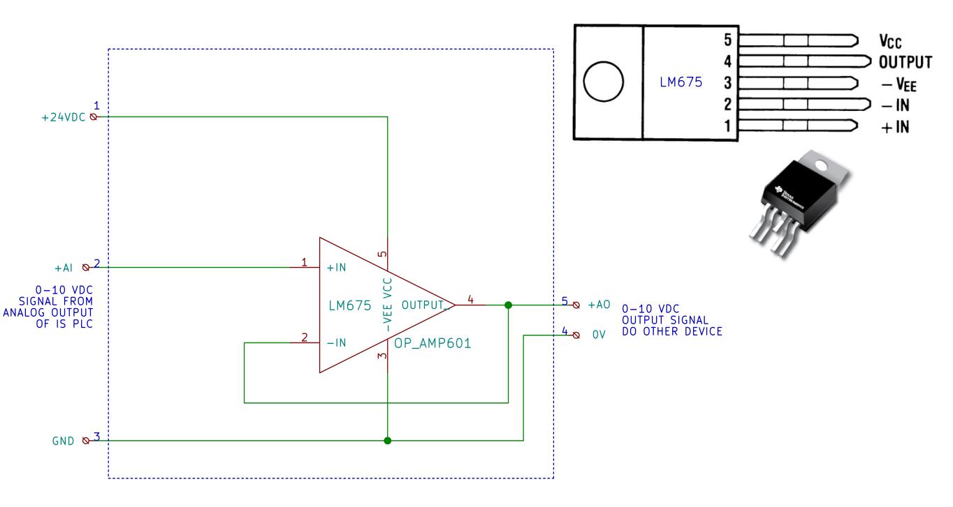 KiCAD - op-amp as voltage follower